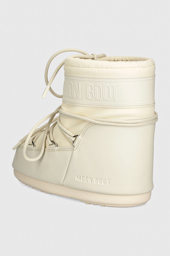 Boty Sněhule Moon Boot MB ICON LOW RUBBER 80D1409380.L002 béžová