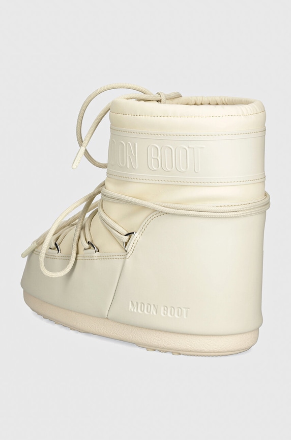 Boty Sněhule Moon Boot MB ICON LOW RUBBER 80D1409380.L002 béžová