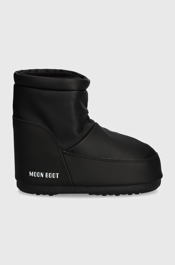 Moon Boot śniegowce MB ICON LOW NOLACE RUBBER 80D1409410.N001 czarny AW25