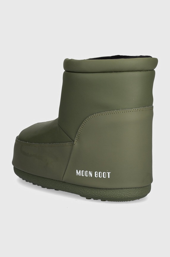 Boty Sněhule Moon Boot MB ICON LOW NOLACE RUBBER 80D1409410.M006 zelená