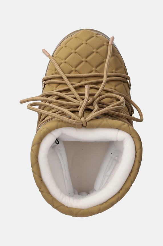 Moon Boot śniegowce MB ICON LOW QUILT zielony 80D1409540.M013
