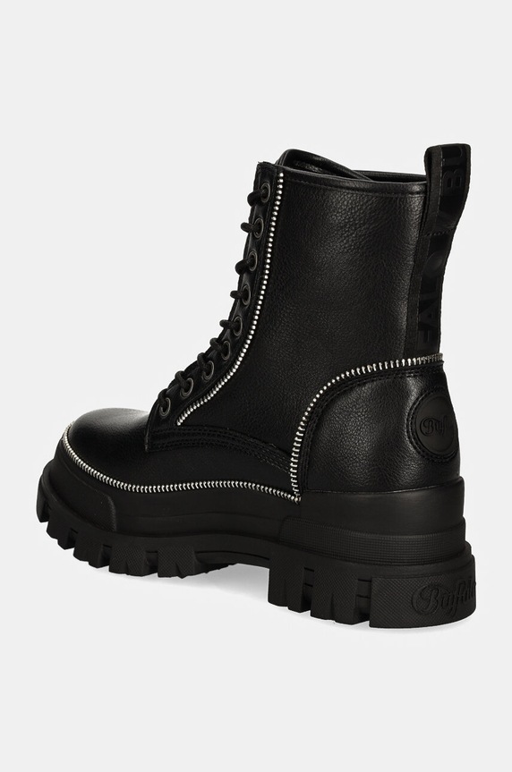 Scarpe Buffalo stivali da motociclista Aspha Rld Zip 1622480.BLK nero