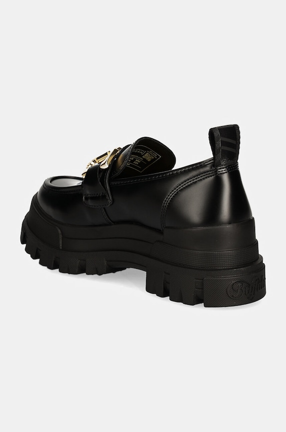 Obuća Mokasinke Buffalo Aspha Loafer Chain Nc 1624065.BLK crna