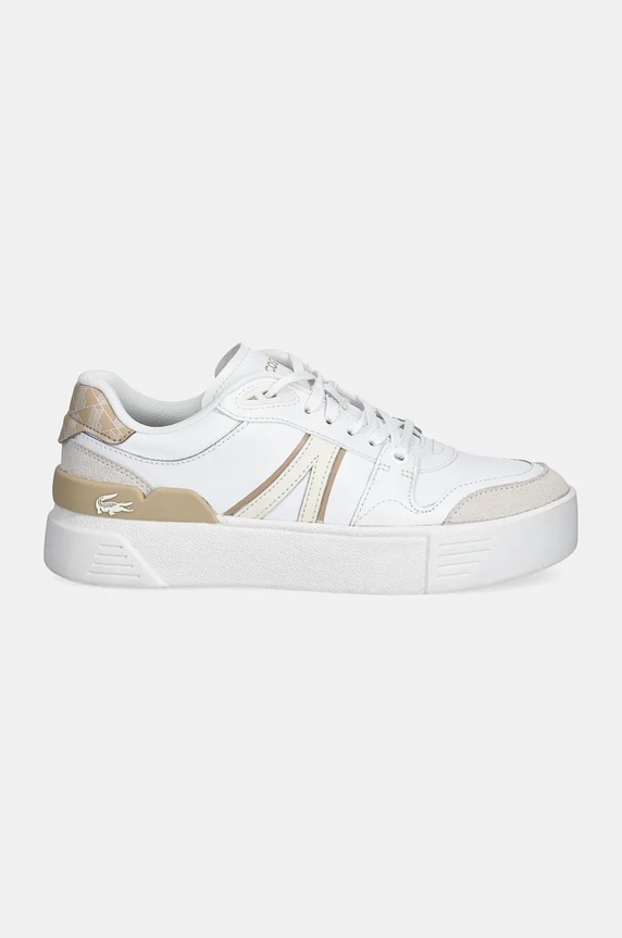 Lacoste sneakers din piele L002 EVO 48SFA0028 alb AW24