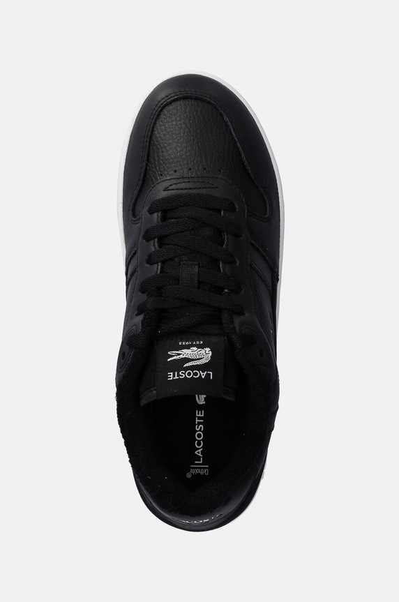 Lacoste sneakers din piele T-Clip Platform negru 48SFA0046