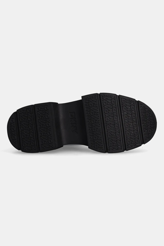 Dkny ghete chelsea de piele Fenella K4400981.BLK negru