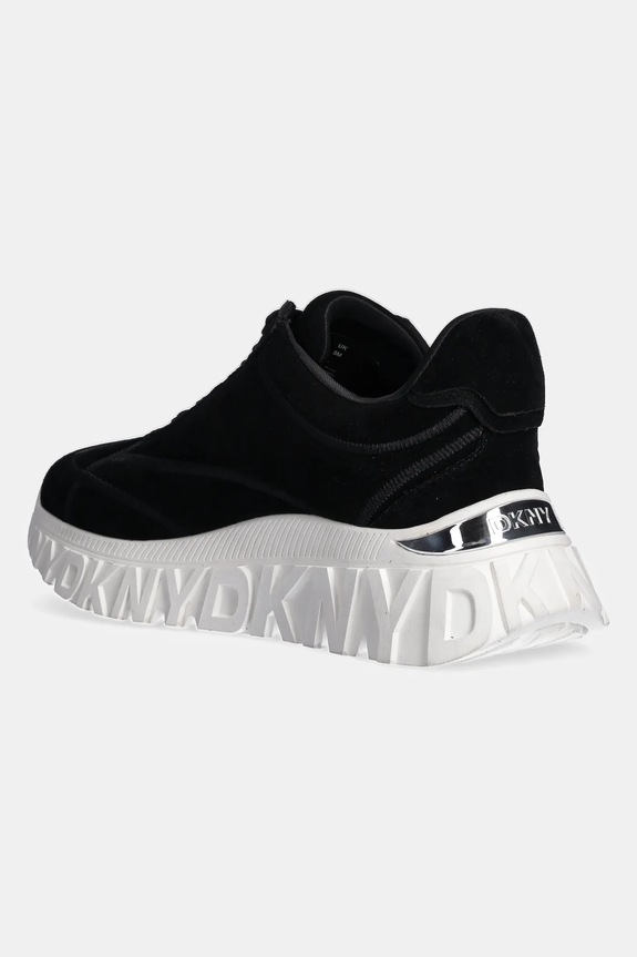 Obuća Tenisice od brušene kože Dkny Laeoni K4408656.BLK crna