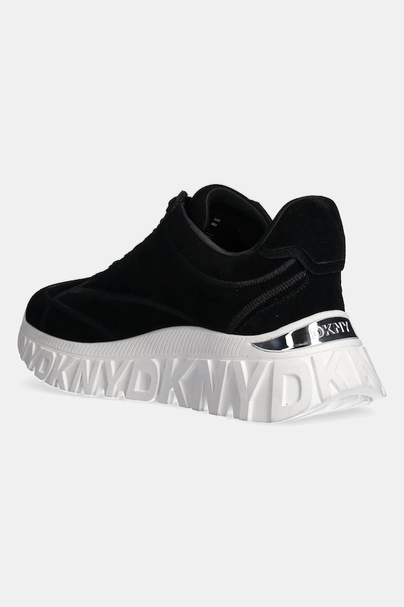 Obuća Tenisice od brušene kože Dkny Laeoni K4408656.BLK crna