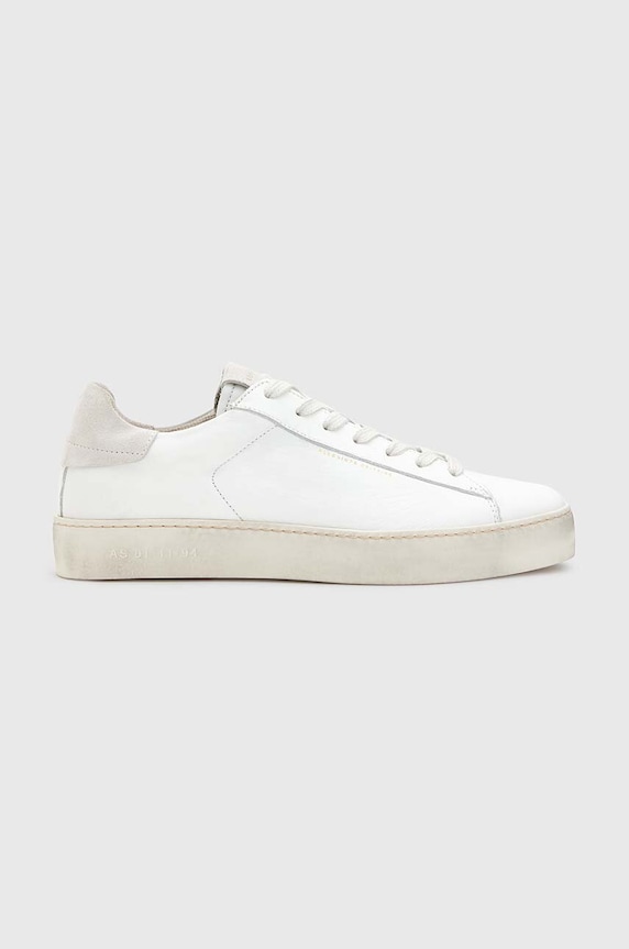AllSaints sneakers in pelle Shana Sneaker flat bianco W105FB.WHT