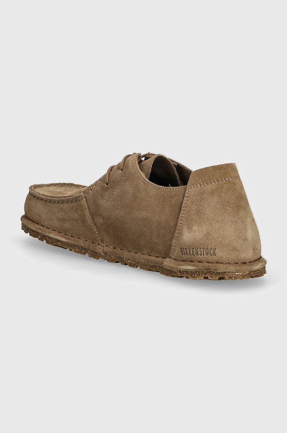 Shoes Birkenstock suede shoes Utti Lace 1027321 gray