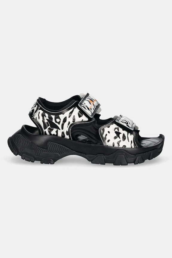 adidas by Stella McCartney sandali Hika Sandal Canvas AOP IF1797 nero SS25