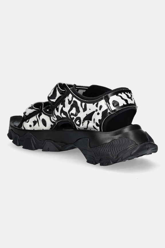 Scarpe adidas by Stella McCartney sandali Hika Sandal Canvas AOP IF1797 nero
