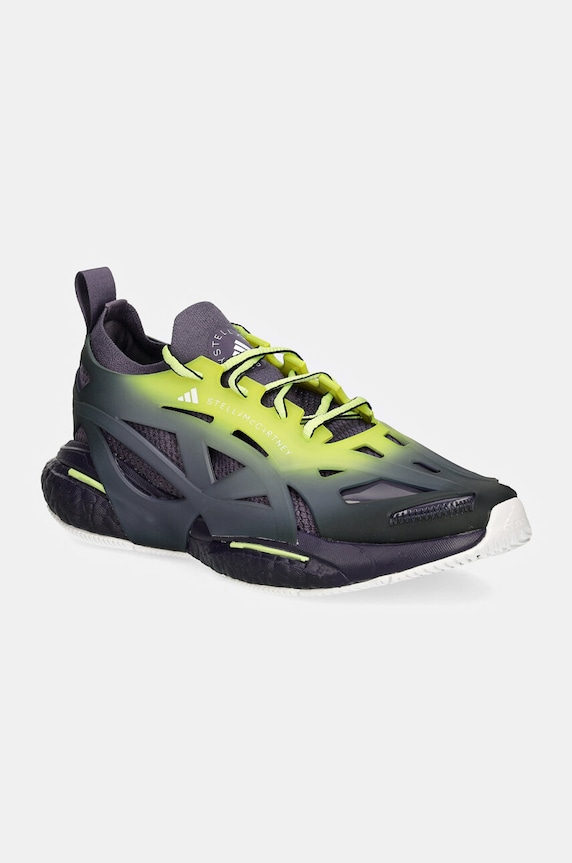 adidas by Stella McCartney buty do biegania Solarglide AOP syntetyczny szary IH0082