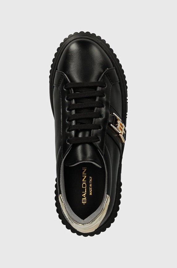 Baldinini sneakers in pelle nero D5B392T1VISP.NEPL