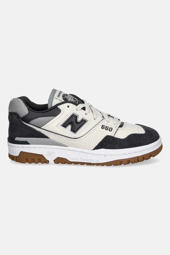 New Balance leather sneakers 550 BBW550HJ gray AW24