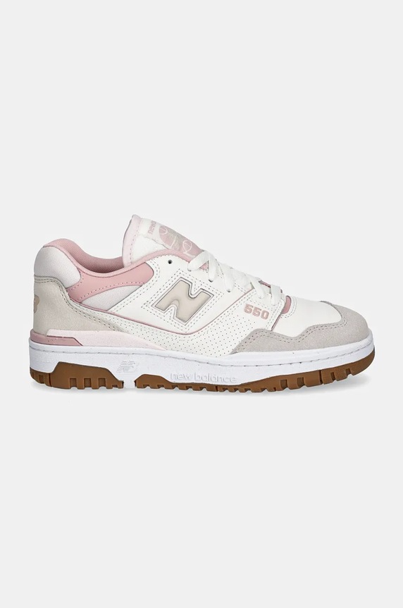 New Balance 550 Sea Salt Pink Granite BBW550HL gray AW24