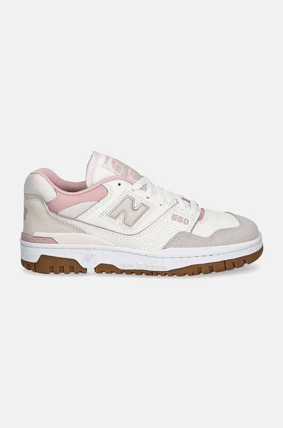 New Balance 550 Sea Salt Pink Granite BBW550HL gray AW24