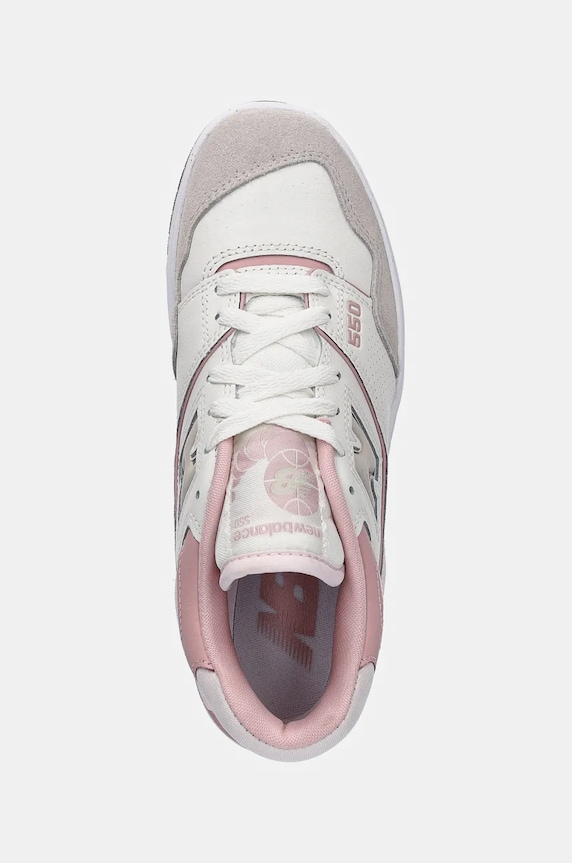 New Balance 550 Sea Salt Pink Granite gray BBW550HL