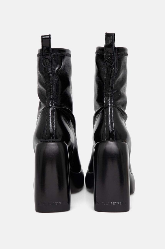 Μποτάκια Karl Lagerfeld ASTRAGON HI μαύρο KL33760.F0X