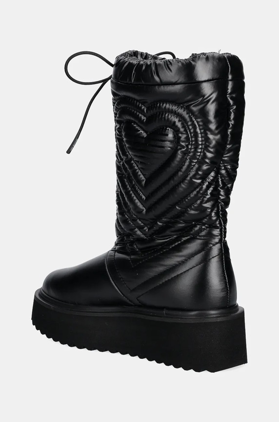 Obuwie Love Moschino śniegowce JA24276I0LIN5000 czarny