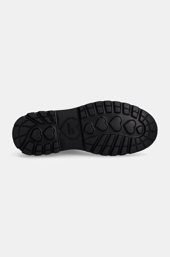 Kožne gležnjače Love Moschino JA21065G0LIA0000 crna