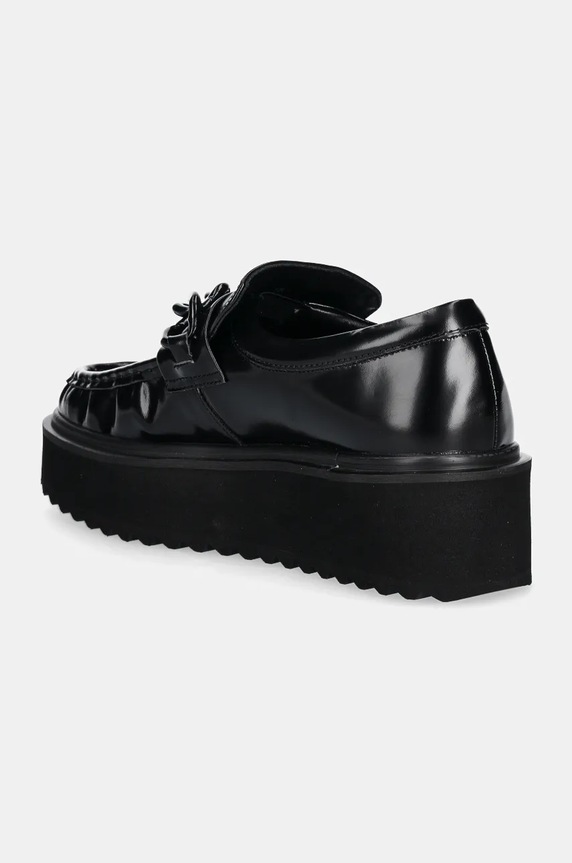 Obuwie Love Moschino półbuty JA10446I0LJD0000 czarny