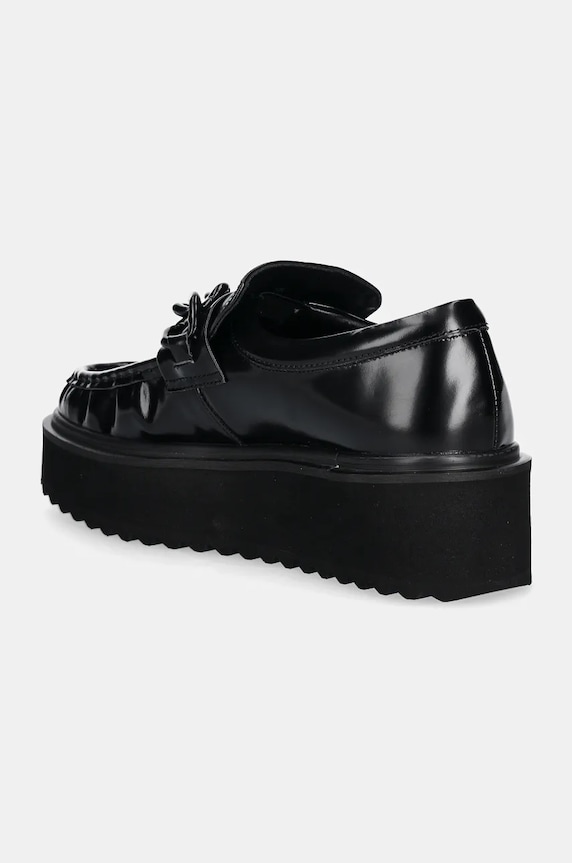 Obuwie Love Moschino półbuty JA10446I0LJD0000 czarny
