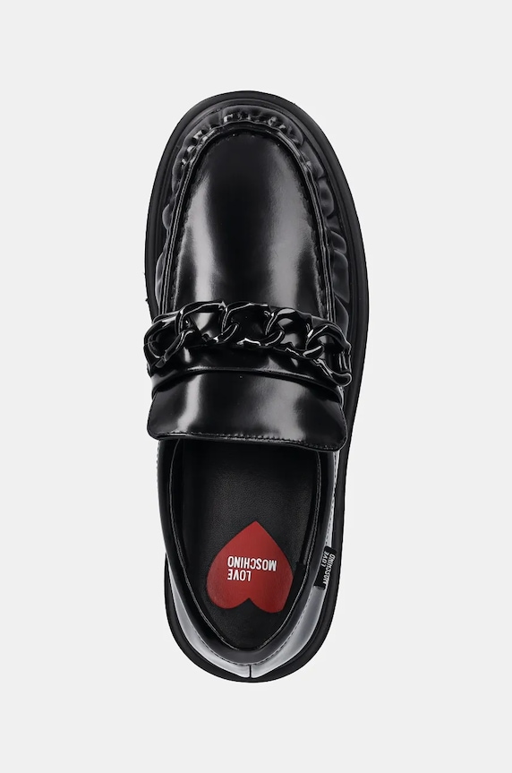 Love Moschino półbuty czarny JA10446I0LJD0000
