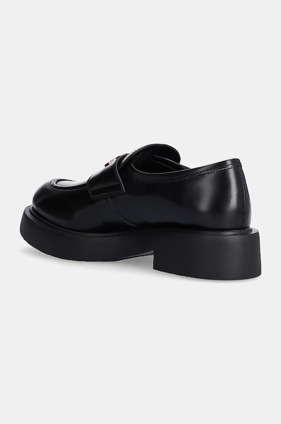 Παπούτσια Δερμάτινα μοκασίνια Love Moschino JA10404G0LJD0000 μαύρο