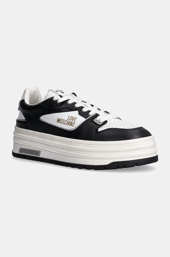 Tenisice Love Moschino tekstil crna JA15356G0LIAI00A