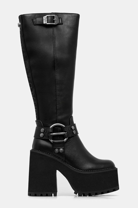Buffalo stivali Killah Bike Hi 1220053.BLK nero AW24