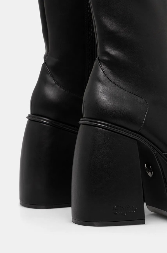 Buffalo botki Heart Bootie Buckle czarny 1220059.BLK