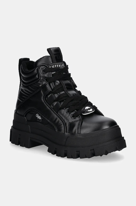 Buffalo stivali da motociclista Aspha Nc Mid platform nero 1622499.BLK