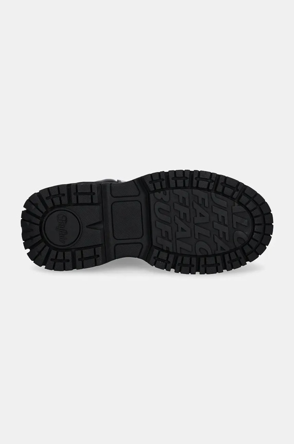 Buffalo bokacsizma Fusion Lace Up Mid 1622519.BLK fekete