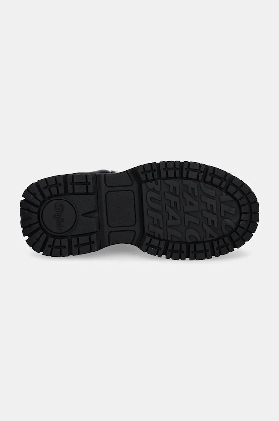 Buffalo bokacsizma Fusion Lace Up Mid 1622519.BLK fekete