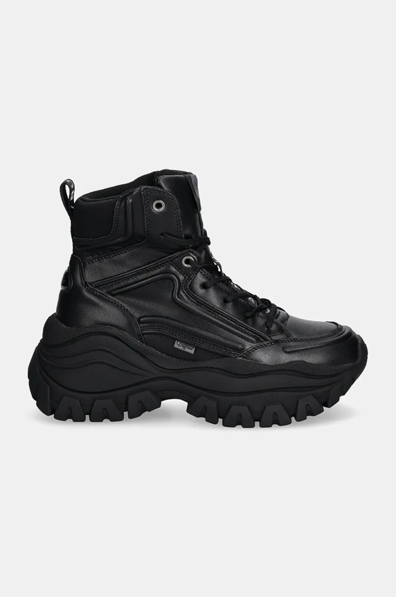 Buffalo buty Lola Lace Up Mid Hike 1636275.BLK czarny AW24