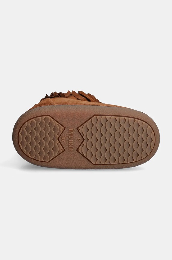 Inuikii śniegowce zamszowe Cowboy Fringes 75101.065.Brown brązowy