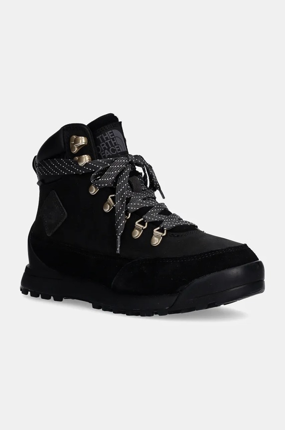 Topánky The North Face Back to Berkeley IV Leather semišová koža čierna NF0A8A9EKX71