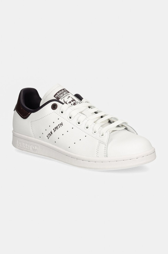 adidas Originals sneakersy skórzane Stan Smith płaska biały IF6997
