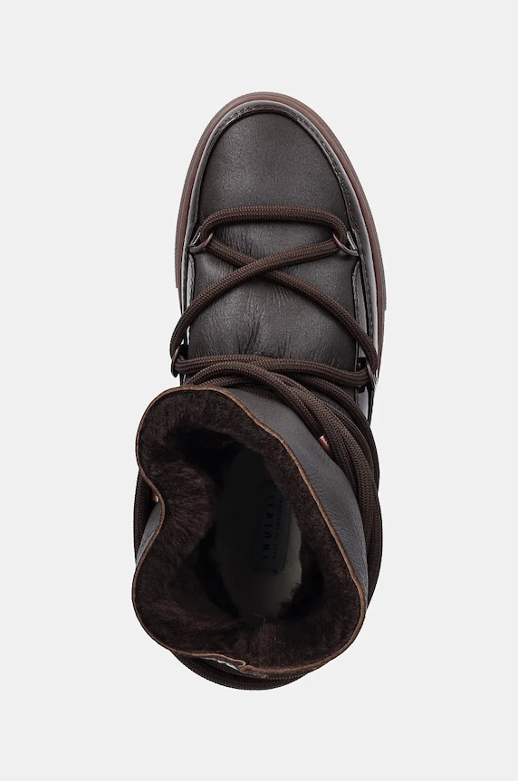 Inuikii leather snow boots Gloss brown 75202.007.Brown