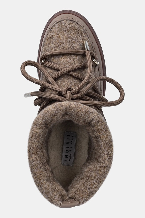 Inuikii śniegowce Felt brązowy 75202.054.Brown