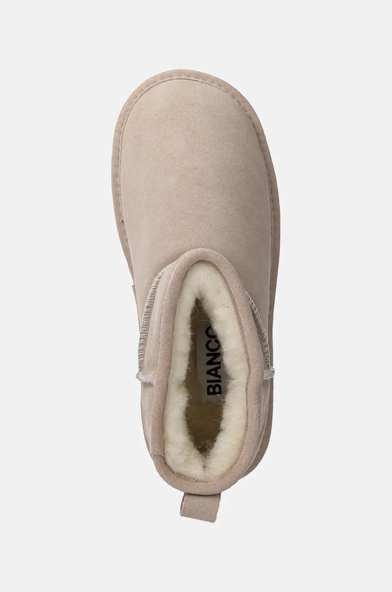 Bianco velúr hócipő BIASNOW bézs 11331509