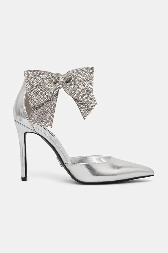 Visoke pete Steve Madden Deville SM11003196.751 srebrna AW24