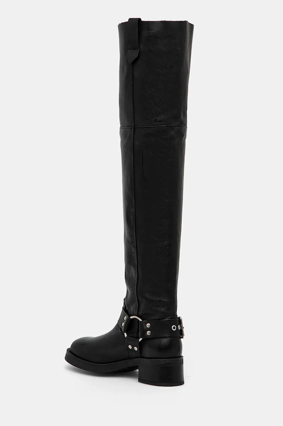 Παπούτσια Δερμάτινες μπότες Steve Madden Bosal SM11003230.017 μαύρο