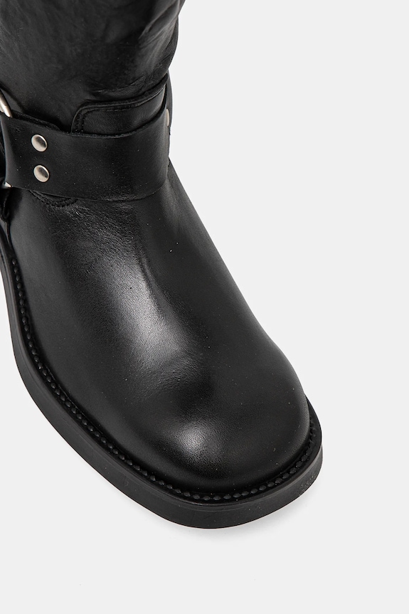 Δερμάτινες μπότες Steve Madden Bosal SM11003230.017 μαύρο