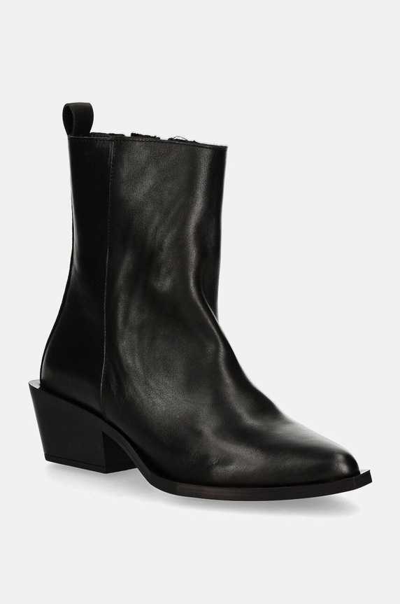 Шкіряні черевики Steve Madden Xylena без утеплення чорний SM11003317.017