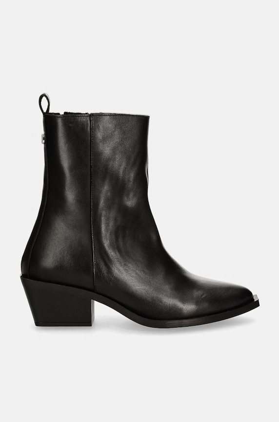Шкіряні черевики Steve Madden Xylena SM11003317.017 чорний AW24