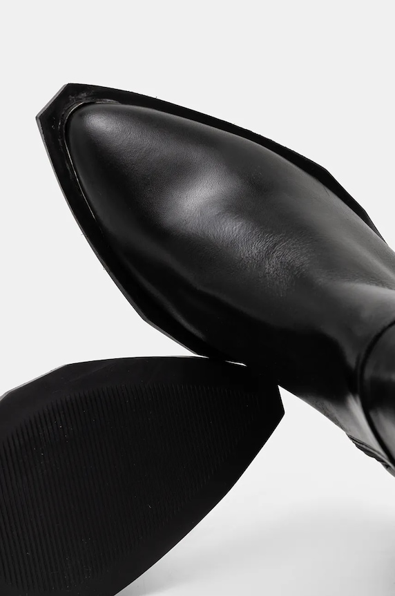 Kožené čižmy Steve Madden Xayenne SM11003321.017 čierna