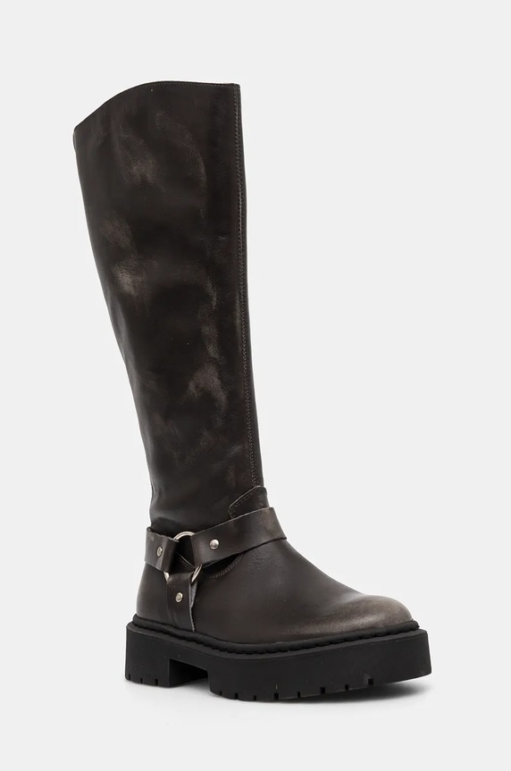 Μπότες Steve Madden Glimmer φλατ καφέ SM11003331.DGL