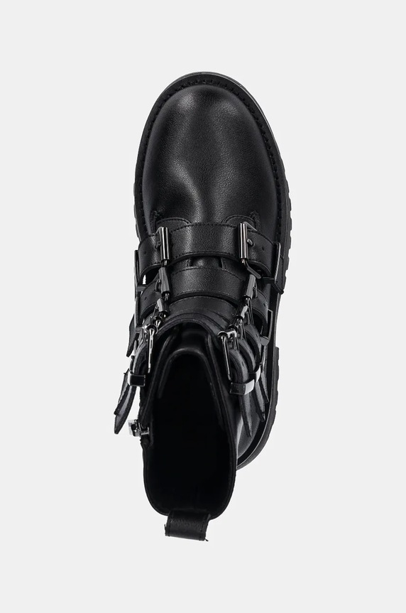 Steve Madden workery skórzane Director czarny SM11003347.05O